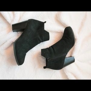Black ankle boots